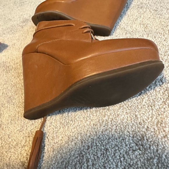 NWT Ted Baker tan leather boots - Picture 2 of 2